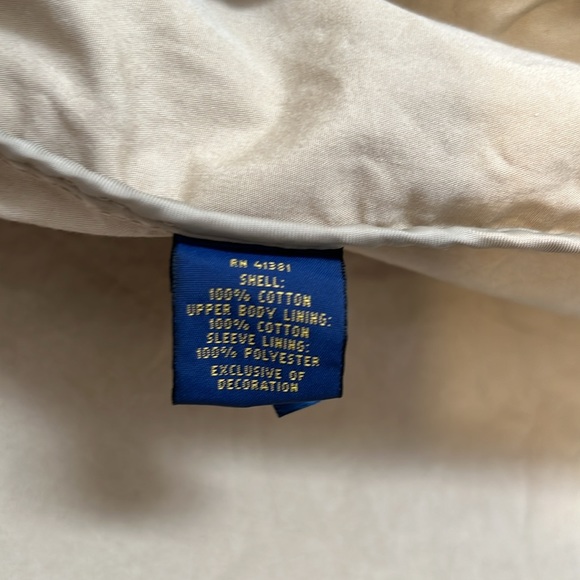 RALPH LAUREN POLO khaki full zip jacket - Picture 4 of 4